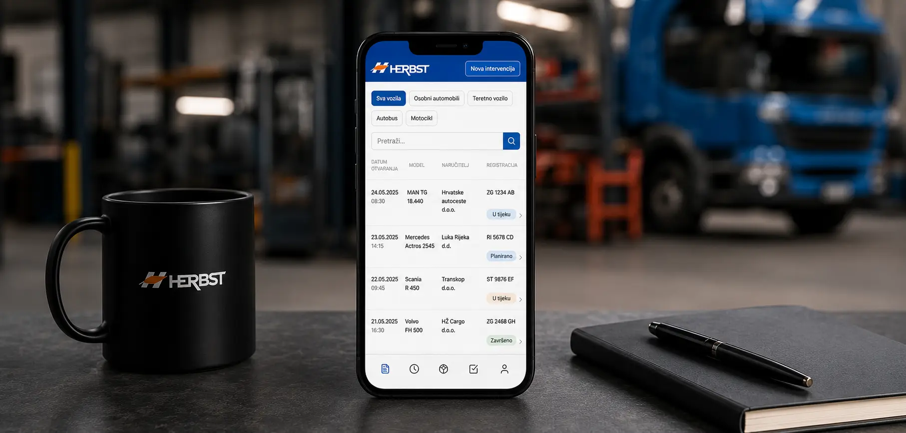 Custom web i mobilna aplikacija za Herbst donosi naslovni vizual