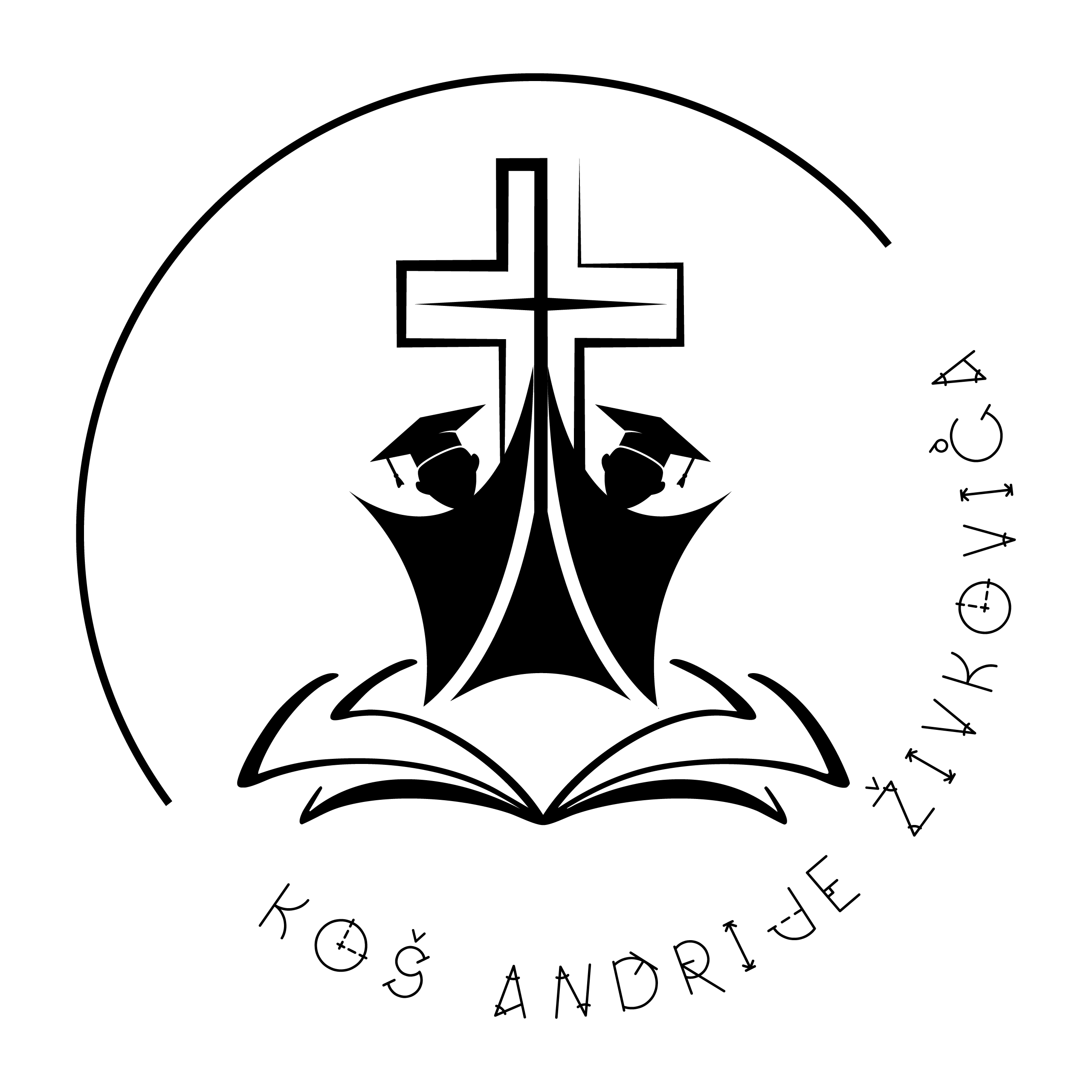 Katolička osnovna škola Andrije Živkovića logo